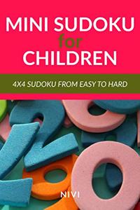 Mini Sudoku for Children (4x4): Sudoku 4x4 from EASY to HARD