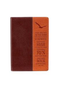 Wings Like Eagles Classic Lux-Leather Journal