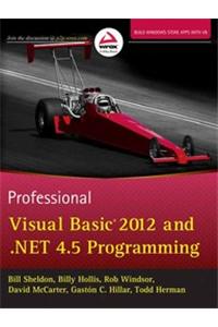 Professional Visual Basic 2012 And .Net 4.5 Programming