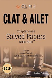 CLAT & AILET Chapterwise Solved Papers (20082018) 2019