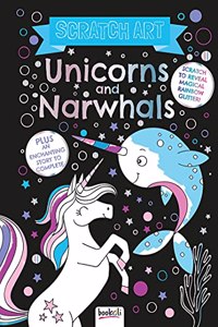 Unicorns & Narwhals (Scratch Art Fun)