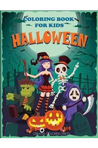 Halloween Coloring Book for Kids