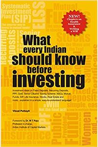 What Every Indian Should Know Before Investing: Investment ideas on Gold, PPF, Stocks, Mutual Fund, Life Insurance and more... explained in simple, easy-to-understand language for Indian investors!