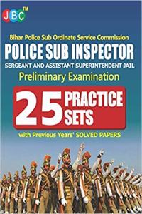 25 Practice Sets Bihar Police Sub Ordinate Service Commission