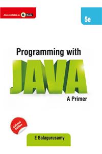 PROGRAMMING WITH JAVA