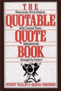 Quotable Quote Book