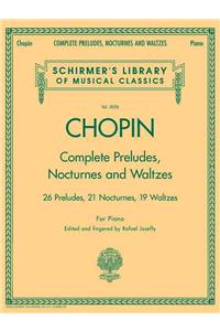 Complete Preludes, Nocturnes & Waltzes