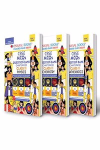 Oswaal CBSE MCQs Question Bank Chapterwise For Term-I, Class 11 (Set of 3 Books) Physics, Chemistry, Mathematics (With the largest MCQ Question Pool for 2021-22 Exam)