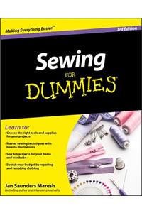 Sewing For Dummies