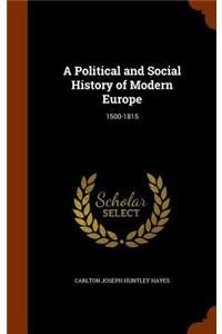 Political and Social History of Modern Europe