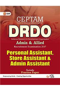 DRDO (CEPTAM) Senior Technical Assistant  Personal Assistant , Store Assistant & Admin Assistant 2017