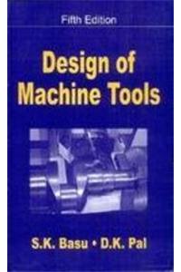 Design Of Machine Tools 5Th/Ed.