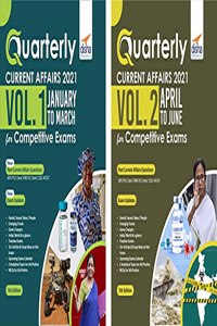 Half-Yearly Current Affairs - January to June 2021 for Competitive Exams (set of 2 Quaterlies) 5th Edition