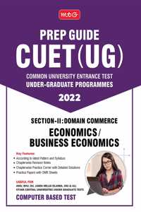 MTG CUET UG Prep Guide For Economics / Business Economics (Section II : Domain Commerce) - CUET Practice Papers with OMR Sheet (Strictly Based on Latest CUET-UG Exam Pattern 2022)