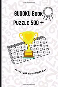 SUDOKU Book Puzzle 500+ Easy to Very Hard