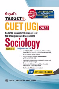 Goyal Target CUET (UG) 2022 Sociology