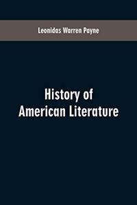 History of American literature