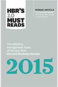 HBR's 10 Must Reads 2015