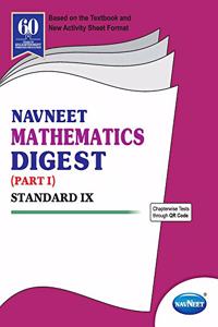 Std 9 | Mathematics Digest Part 1 | Navneet | English Medium | Maharashtra State Board |