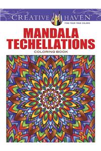 Creative Haven Mandala Techellations Coloring Book