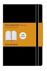 Moleskine Soft Extra Large Ruled Notebook Black