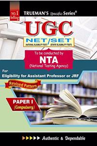 Trueman's UGC University Grants Commission NET National Eligibility Test/SET State Eligibility Test for Lectureship Exam (Paper - 1) Revised Edition