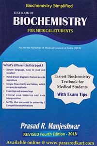 Biochemistry Simplified Textbook of Biochemistry for Medical Students