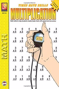 Timed Math Drills: Multiplication | Reproducible Activity Book