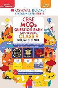 Oswaal CBSE MCQs Question Bank For Term-I, Class 9, Social Science (With the largest MCQ Question Pool for 2021-22 Exam)