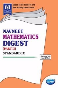 Std 9 | Mathematics Digest Part 2 | Navneet | English Medium | Maharashtra State Board |