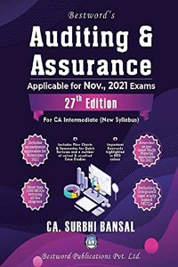 Auditing and Assurance - 27th Edition - For CA (Intermediate) November 2021 Exams (New Syllabus)