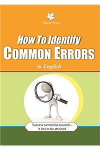 How to Identify Common Errors in English