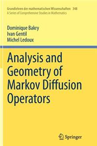 Analysis and Geometry of Markov Diffusion Operators