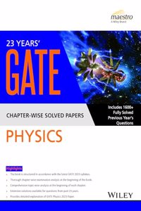 23 Years' Gate Physics Chapter - Wise Solved Papers