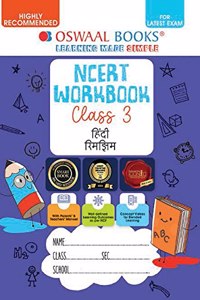 Oswaal NCERT Workbook Hindi (Rimjhim) Class 3 (For Latest Exam)