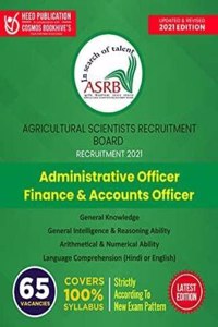 ASRB - Administrative Officer, Finance and Accounts Officer