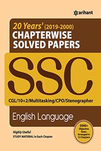 SSC Chapterwise Solved Papers English Language