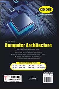 Computer Architecture for JNTU-H 18 Course (III - I - EEE/Prof. Elective-I - EE511PE)