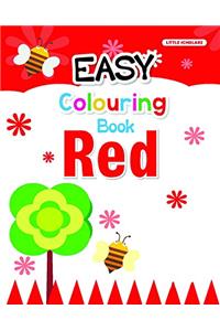 Easy colouring Book red