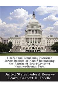 Finance and Economics Discussion Series