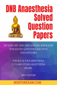 DNB Anaesthesia Solved Question Papers