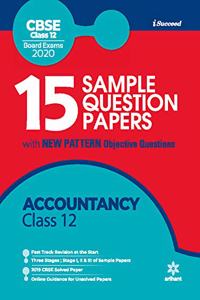 15 Sample Question Paper Accountancy Class 12th CBSE 2019-2020 (Old edition)