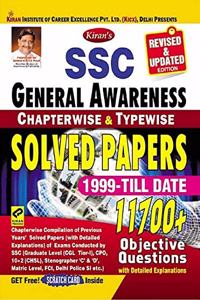 Kiran SSC General Awareness Chapterwise & Typewise Solved Papers 1999 Till Date English (2731)