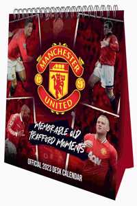 The Manchester United FC 2023 Desk Easel Calendar