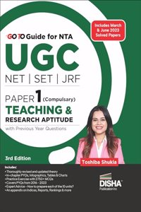 Goto Guide for NTA UGC NET | SET | JRF Paper 1 (Compulsory) Teaching & Research Aptitude with Previous Year Questions