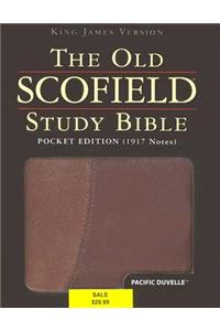 Old Scofield Study Bible-KJV-Pocket