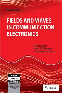 Fields And Waves In Communication Electronics, 3Rd Ed