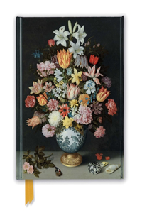 National Gallery: Bosschaert the Elder: Still Life of Flowers (Foiled Journal)