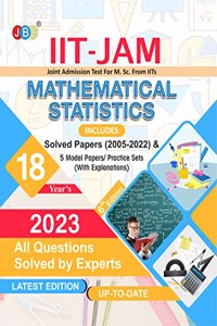 IIT JAM Mathematical Statistics Book For 2023, 18 Previous IIT JAM Mathematical Statistics Solved Papers And 5 Amazing Practice Papers, One Of The Best MSC Entrance Book Among All MSC Entrance Books