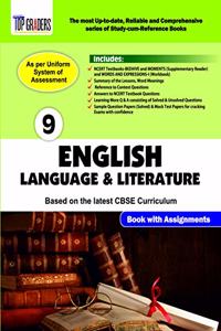 Top Graders CBSE Class 9 English Language & Literature Study Guide and Reference Book Based on NCERT Textbook